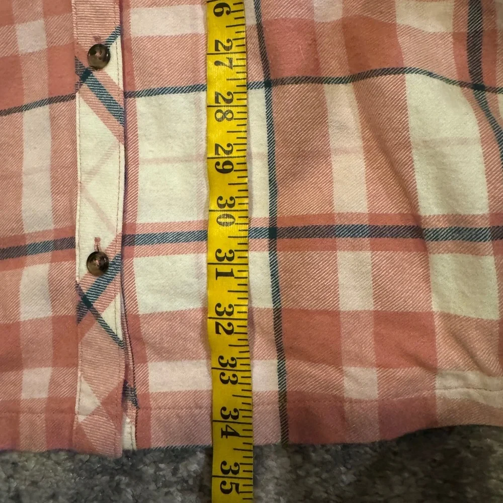 NWT Wonder Nation Pink and White Plaid Shirt